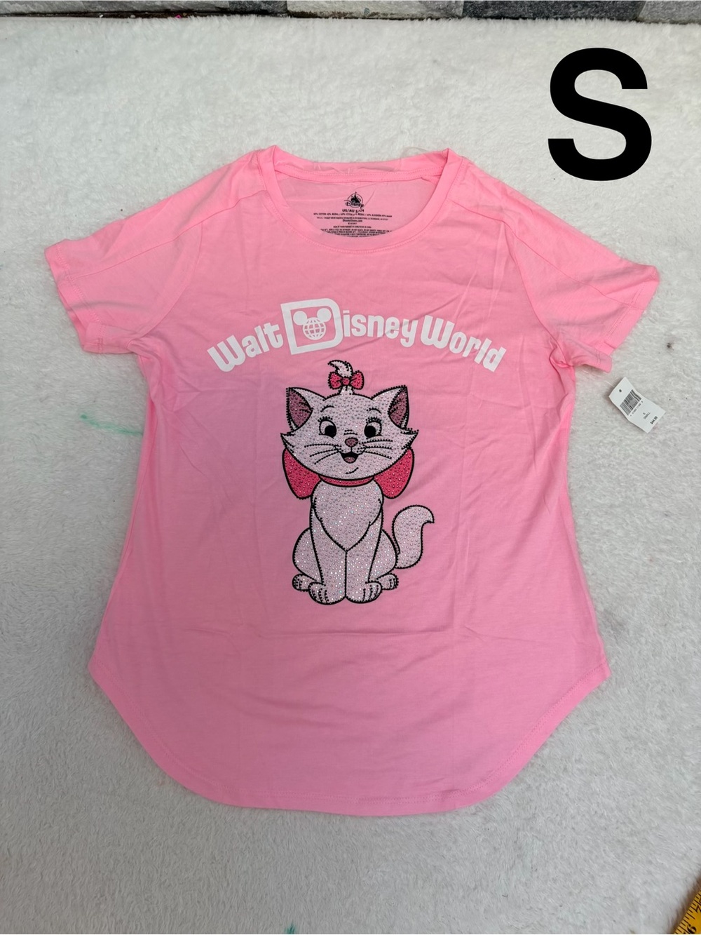 NWT Disney Parks 2026 Walt Disney World Marie T-Shirt S